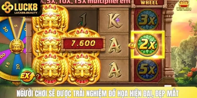 Người chơi sẽ được trải nghiệm đồ họa hiện đại, đẹp mắt